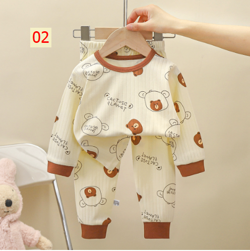 HH2111 - BỘ COTTON DÀI TAY MẶC NHÀ