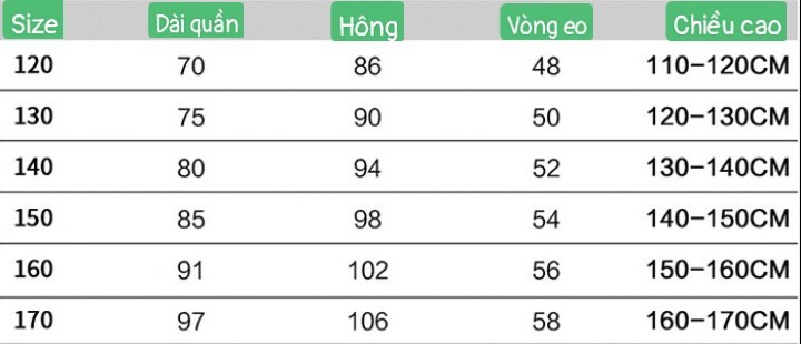 HA1117 - QUẦN BÉ TRAI SIZE ĐẠI