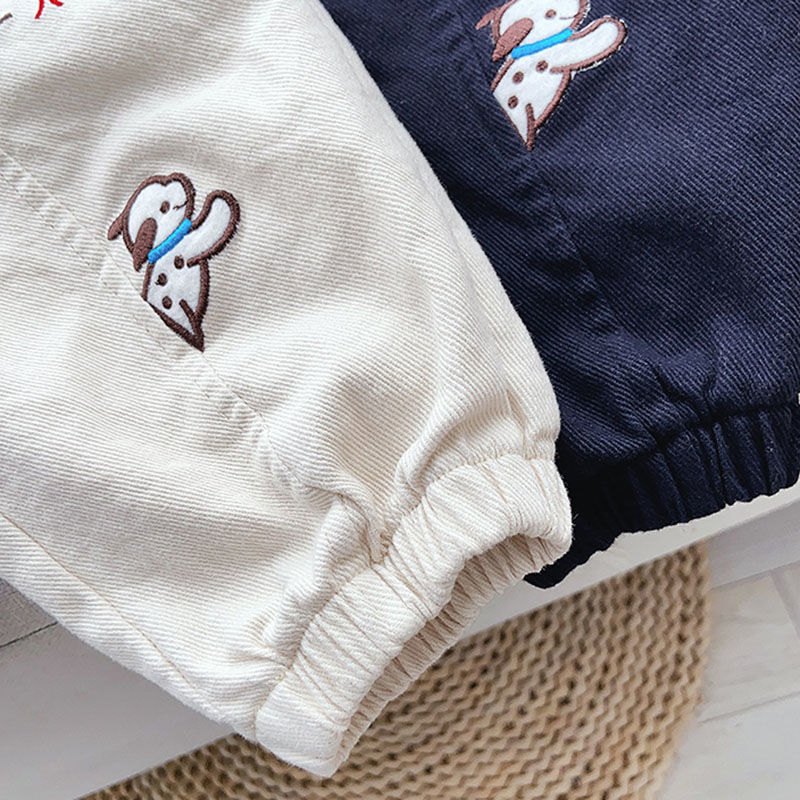 HH2113 - QUẦN JOGGER BO CHUN THÊU HÌNH