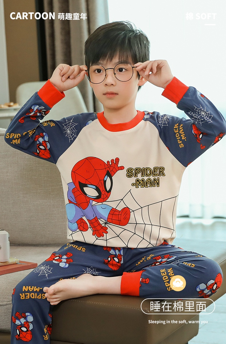 HH3113 - BỘ MẶC NHÀ DÀI TAY BÉ TRAI