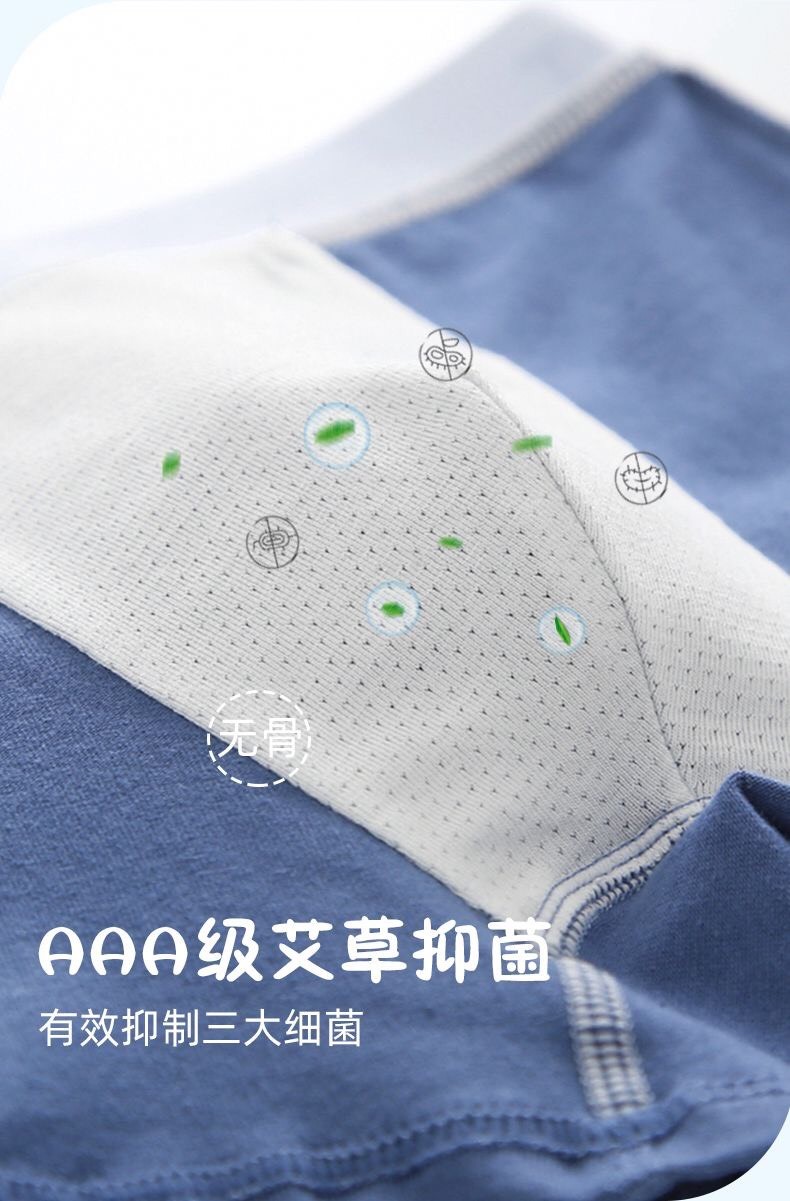 HA3112 - SET 5 QUẦN CHIP COTTON BÉ TRAI