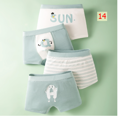 HH5116 - SET 4 QUẦN CHIP BÉ TRAI