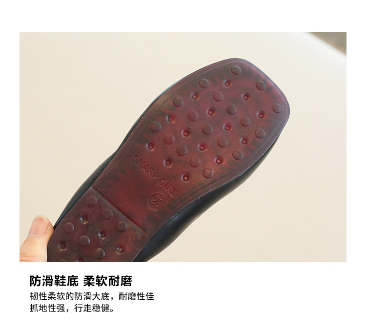 24HA129.28 - GIÀY BỆT ĐÍNH ĐÁ MG BABY BÉ GÁI