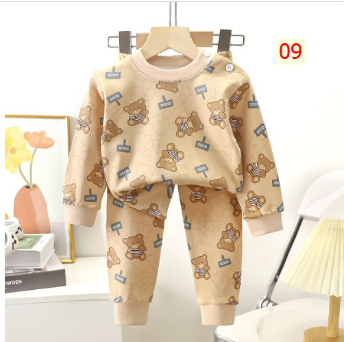 HA4112 - BỘ MẶC NHÀ COTTON CHO BÉ