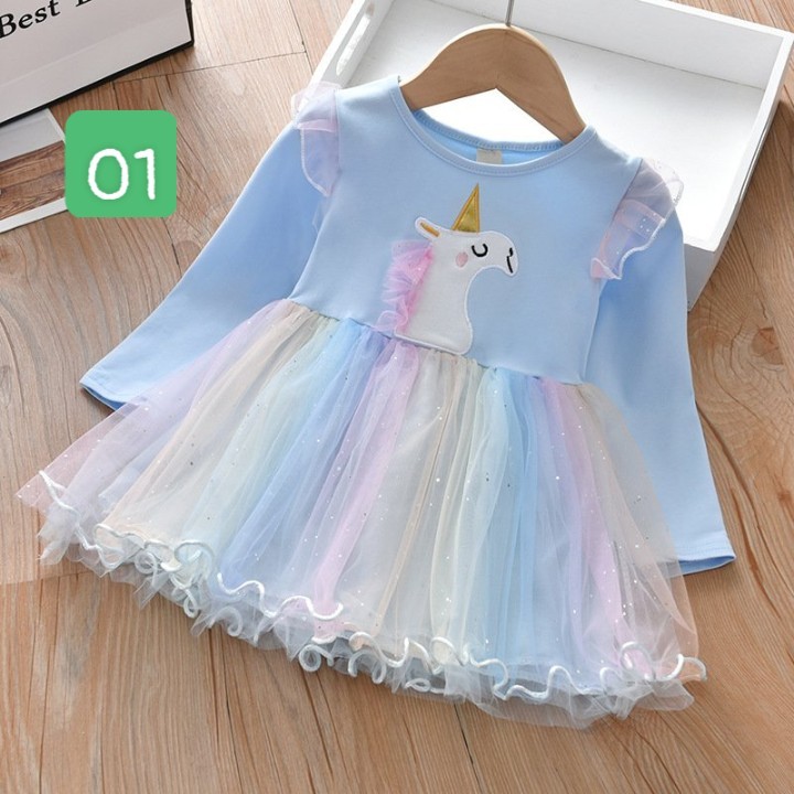HA5111 - VÁY PONY BÉ GÁI PHA REN