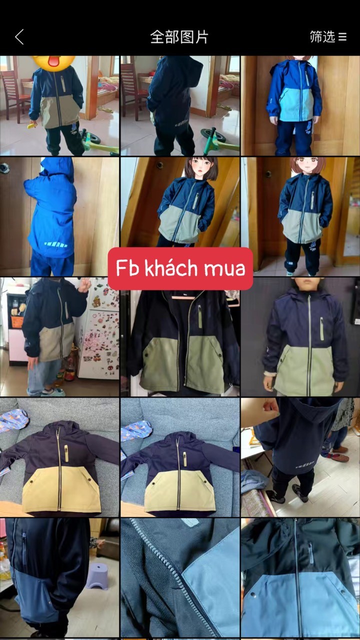 HA5117 - KHOÁC GIÓ SIZE ĐẠI BÉ TRAI