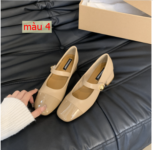 HA6114 - GIÀY MARY JANE GÓT THẤP