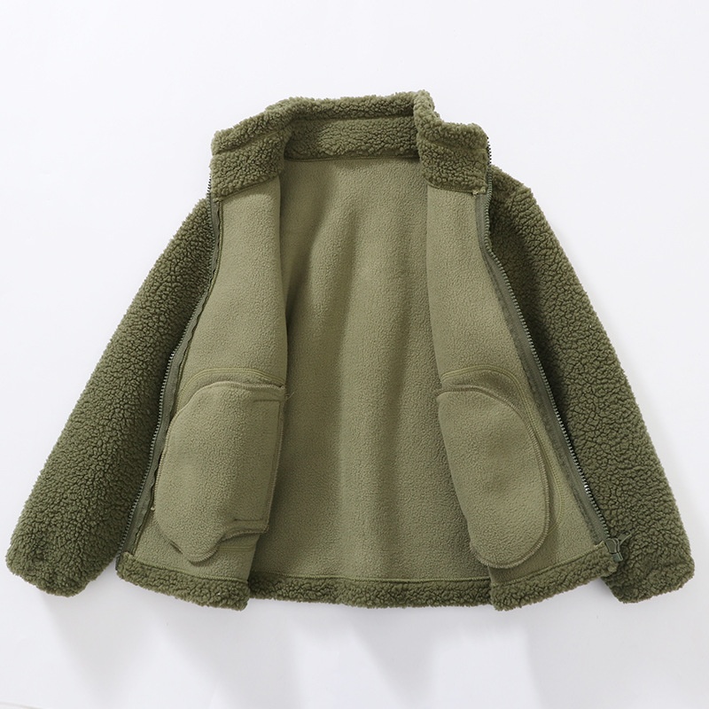 HA8111 - ÁO KHOÁC LÔNG CỪU MAMDADKIDS SIZE ĐẠI