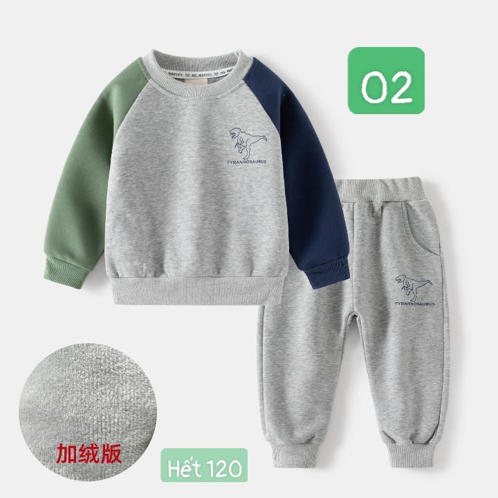 HA8113 - BỘ NỈ LÓT LÔNG WAPYPY