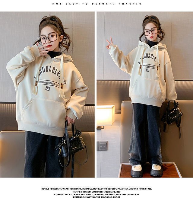 HA9114 - ÁO NỈ HOODIE SIZE ĐẠI LÓT LÔNG