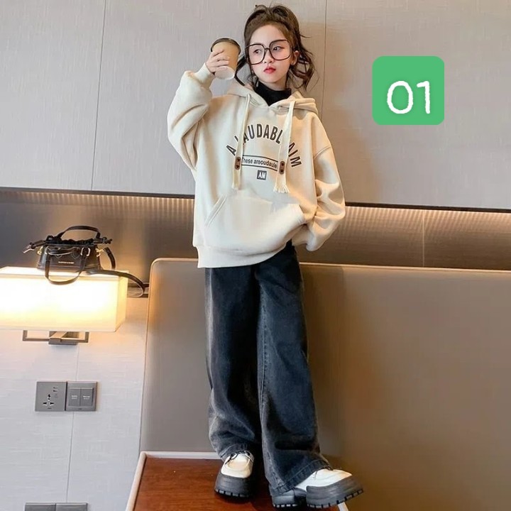 HA9114 - ÁO NỈ HOODIE SIZE ĐẠI LÓT LÔNG