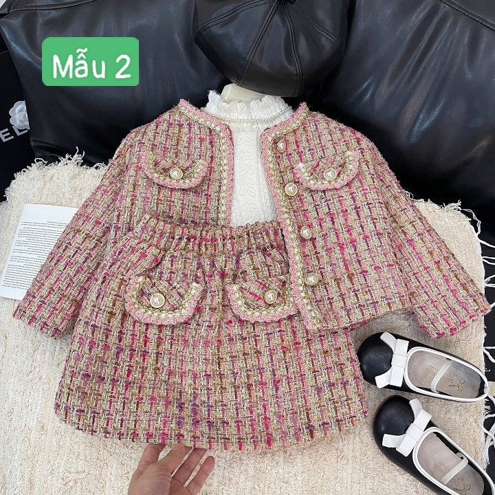 HA10111 - SET DẠ BÉ GÁI QCCC