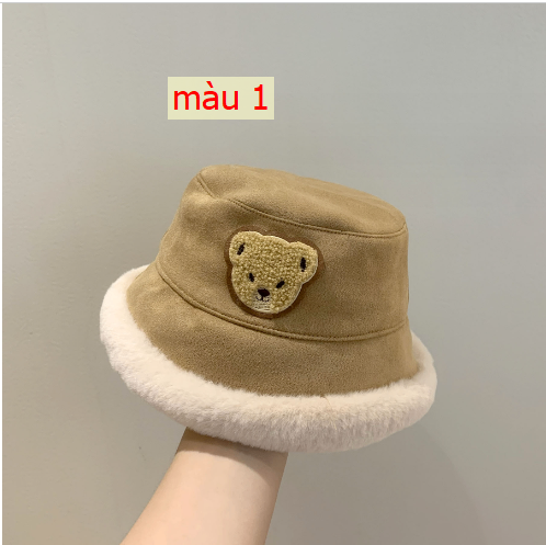 HA11112 - MŨ GẤU FULL LÔNG CHO BÉ
