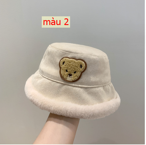 HA11112 - MŨ GẤU FULL LÔNG CHO BÉ