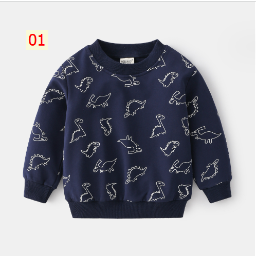 HH12113 - ÁO NỈ DÀI TAY CHO BÉ WELLKIDS