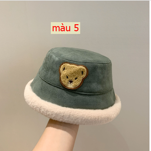HA11112 - MŨ GẤU FULL LÔNG CHO BÉ