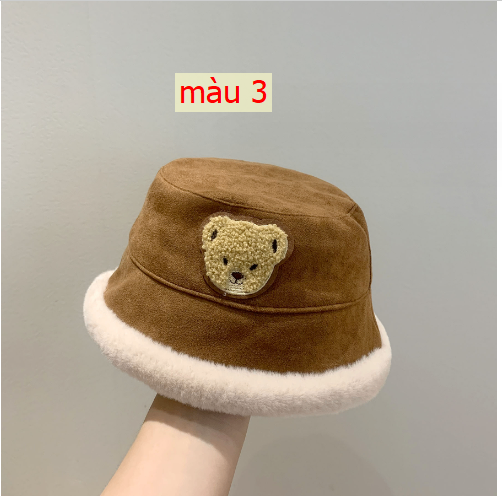 HA11112 - MŨ GẤU FULL LÔNG CHO BÉ