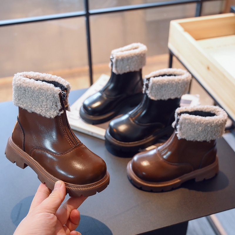 HH13111 - BOOT DA LÓT NỈ BÉ