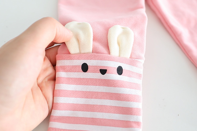 HH14115 - BỘ NỈ THỎ CHO BÉ GÁI