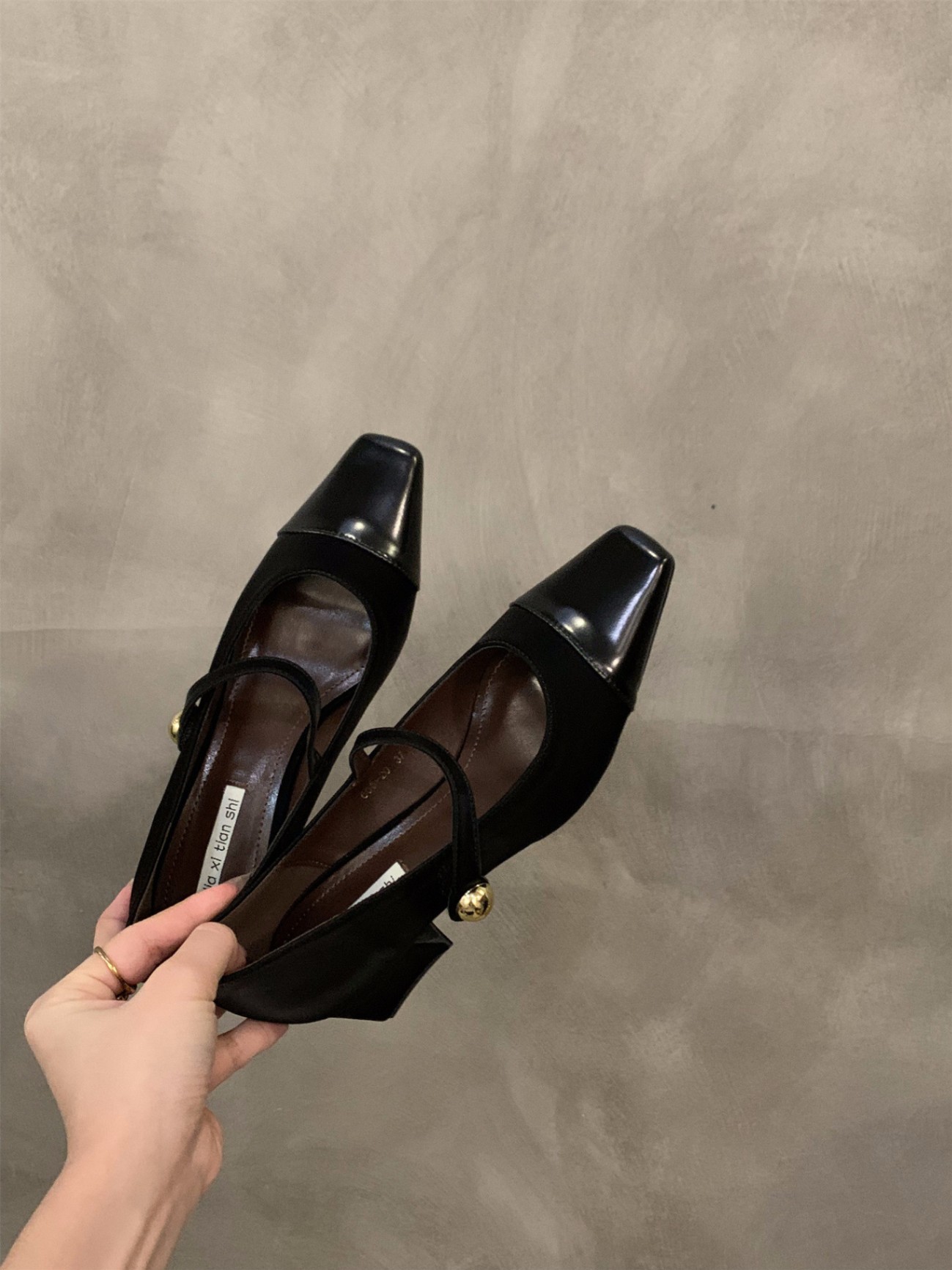 HH15112 - ❇️❇️ GIÀY MŨI VUÔNG NỮ.