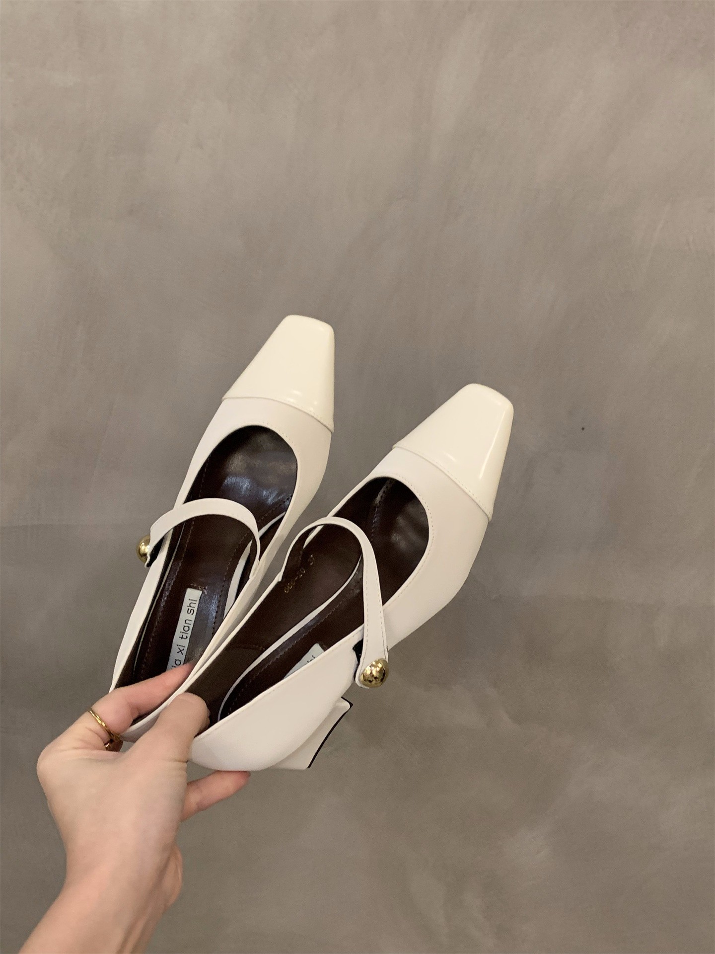 HH15112 - ❇️❇️ GIÀY MŨI VUÔNG NỮ.