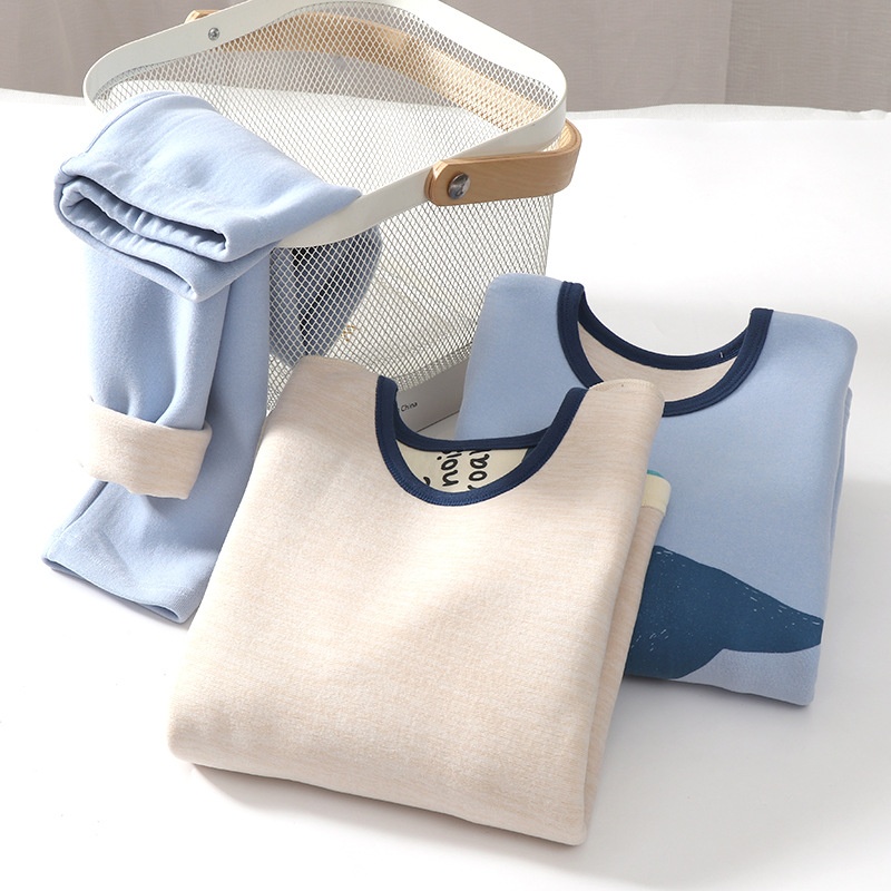 HA15115 - BỘ NỈ LÓT NHUNG ẤM MAMDADKIDS.