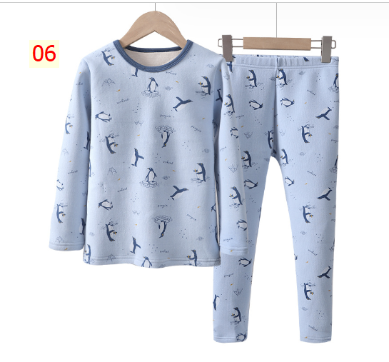 HA15115 - BỘ NỈ LÓT NHUNG ẤM MAMDADKIDS.