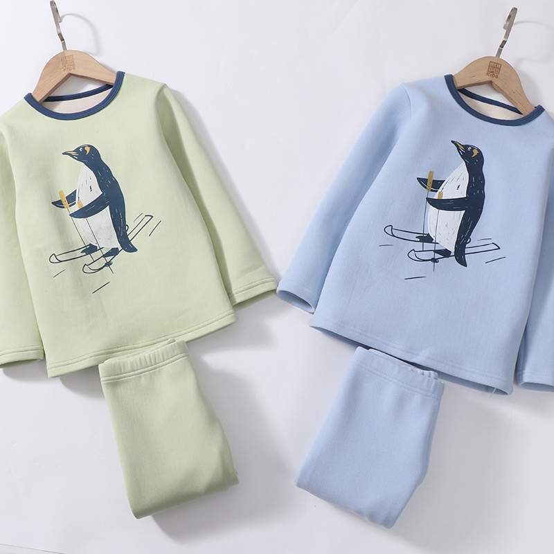 HA15115 - BỘ NỈ LÓT NHUNG ẤM MAMDADKIDS.