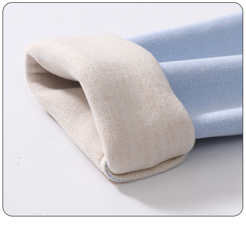 HA15115 - BỘ NỈ LÓT NHUNG ẤM MAMDADKIDS.