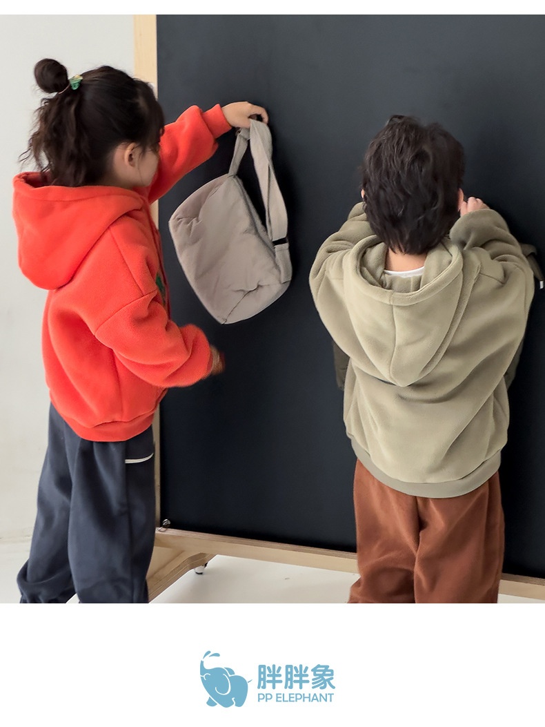 24HA299.06 - ÁO NỈ HOODIE LÓT LÔNG CỪU ELEPHANT
