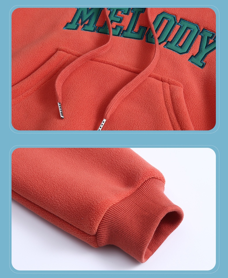 24HA299.06 - ÁO NỈ HOODIE LÓT LÔNG CỪU ELEPHANT