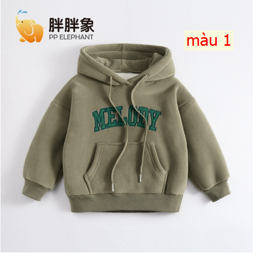HA16112 - ÁO NỈ HOODIE CHO BÉ