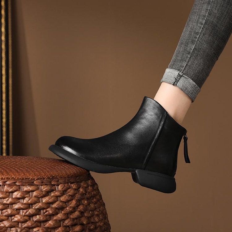 HH18114 - BOOT NỮ ĐẾ THẤP