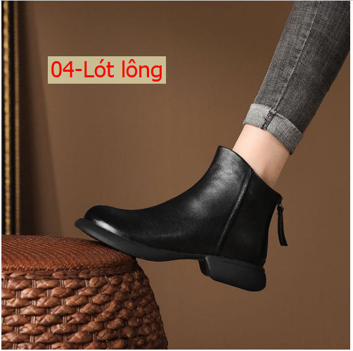 HH18114 - BOOT NỮ ĐẾ THẤP