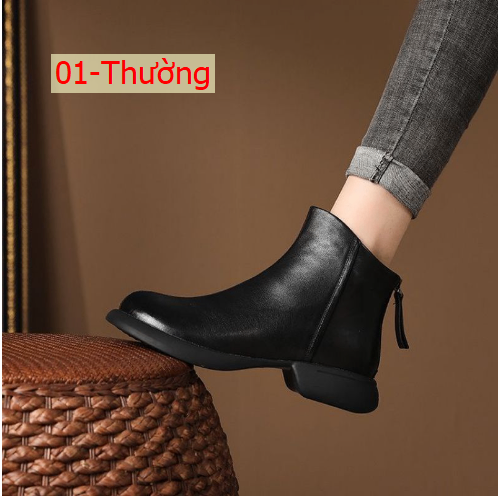 HH18114 - BOOT NỮ ĐẾ THẤP