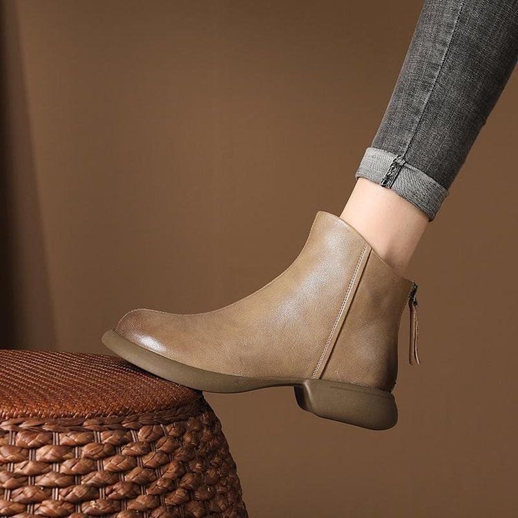 HH18114 - BOOT NỮ ĐẾ THẤP
