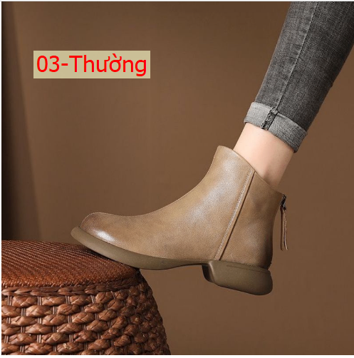 HH18114 - BOOT NỮ ĐẾ THẤP