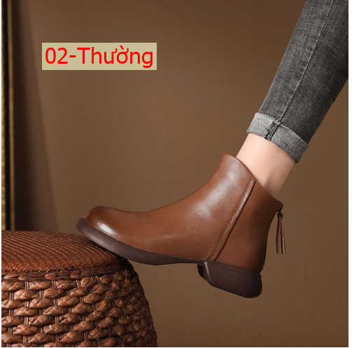 HH18114 - BOOT NỮ ĐẾ THẤP