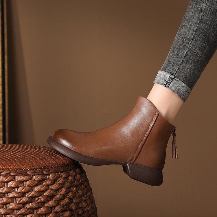 HH18114 - BOOT NỮ ĐẾ THẤP