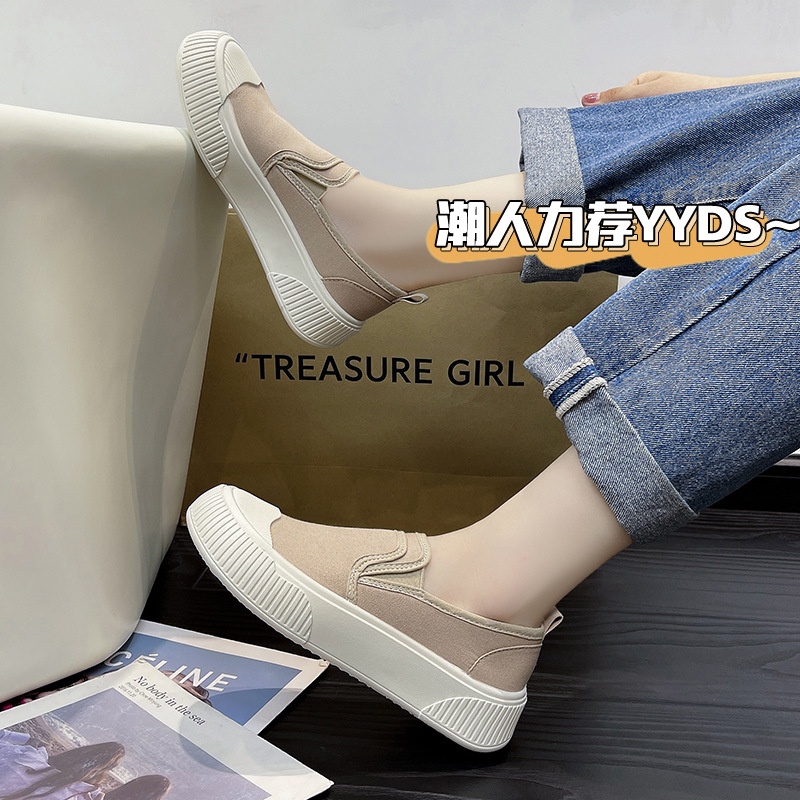 HH21113 - GIÀY SLIPON VẢI NỮ