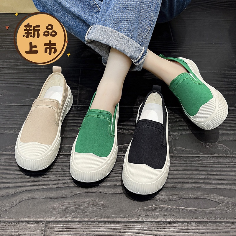 HH21113 - GIÀY SLIPON VẢI NỮ