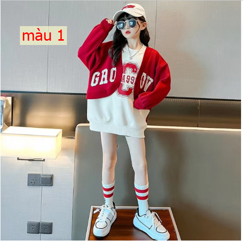 HH21115 - ÁO NỈ BÉ GÁI SZ ĐẠI