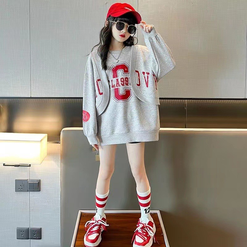 HH21115 - ÁO NỈ BÉ GÁI SZ ĐẠI