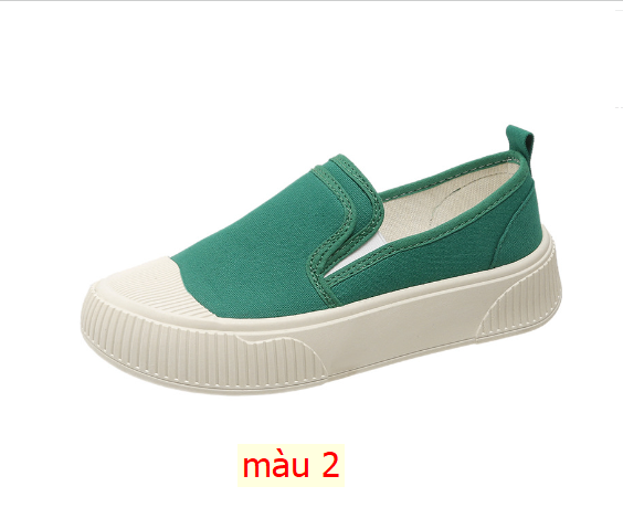 HH21113 - GIÀY SLIPON VẢI NỮ
