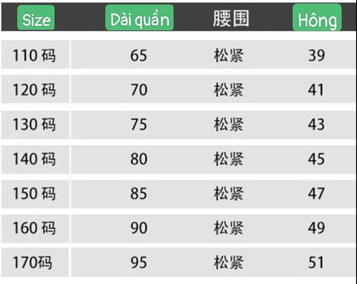 HH23112 - QUẦN JEAN XUÔNG BÉ GÁI