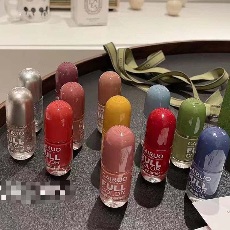 24HA116.26 - FULLBOX 6 LỌ SƠN MÓNG TAY CAIRUO NEW COLOR