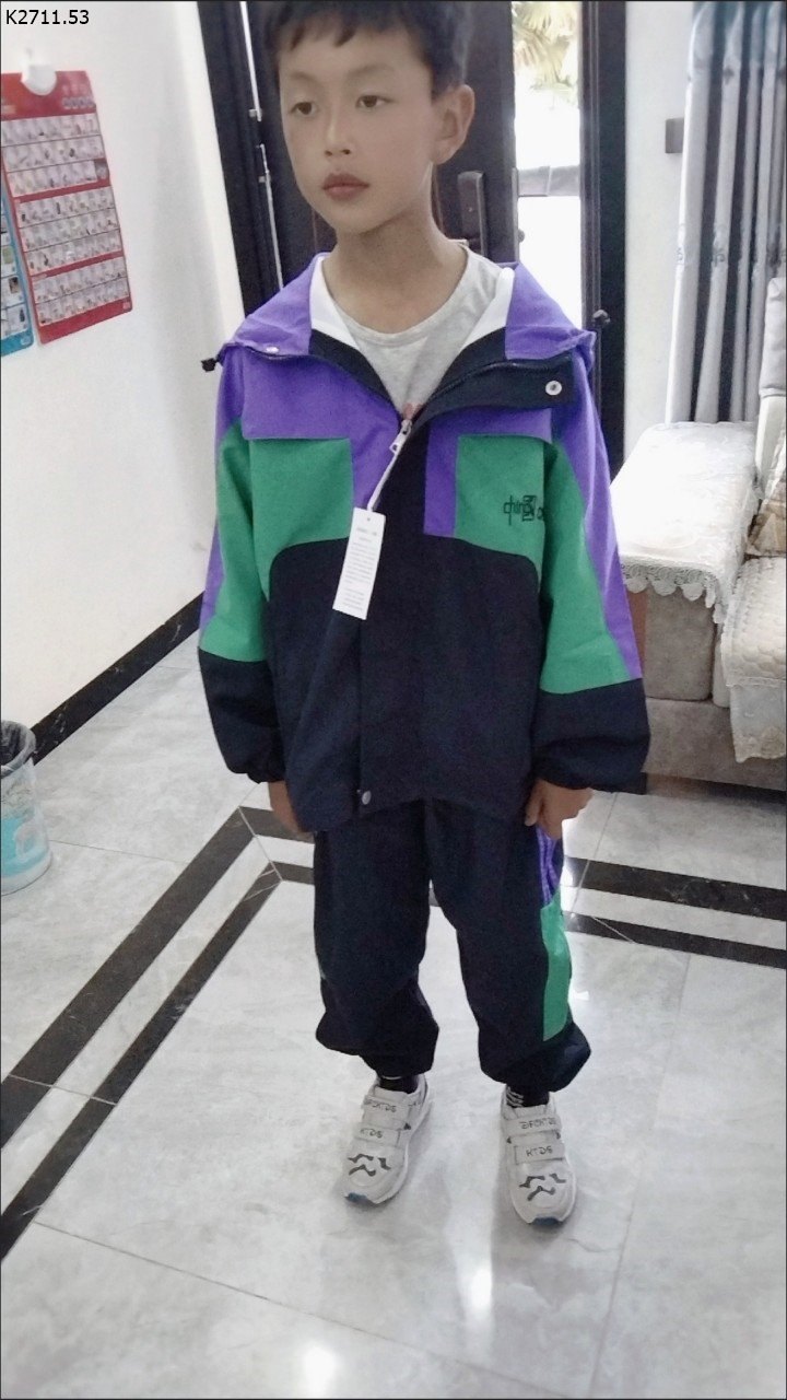 HA25114 - BỘ GIÓ THỂ THAO BÉ TRAI