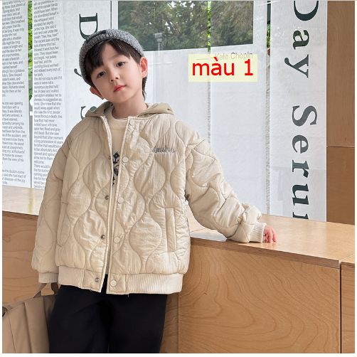 HA25113 - KHOÁC TRẦN TRÁM LIỀN MŨ COTTON AMBB