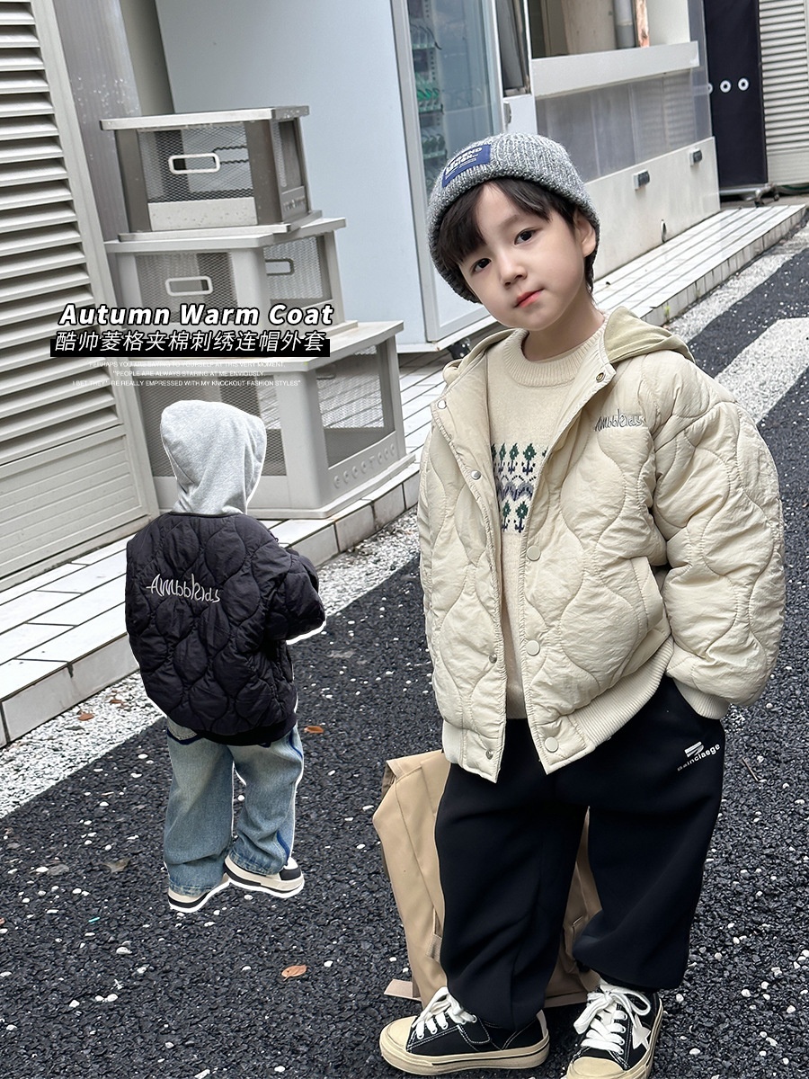 HA25113 - KHOÁC TRẦN TRÁM LIỀN MŨ COTTON AMBB
