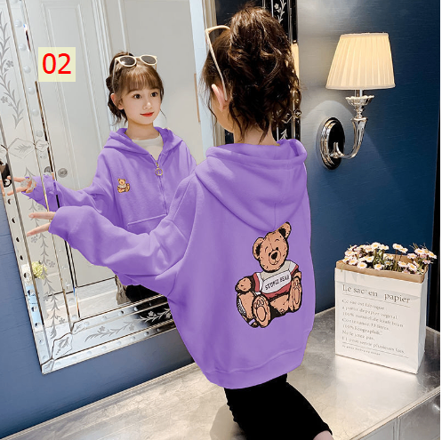 HH27113 - ÁO KHOÁC GẤU THU ĐÔNG CHO BÉ